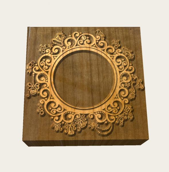 Mandalastempel aus Hartholz Mandalastempel aus Hartholz